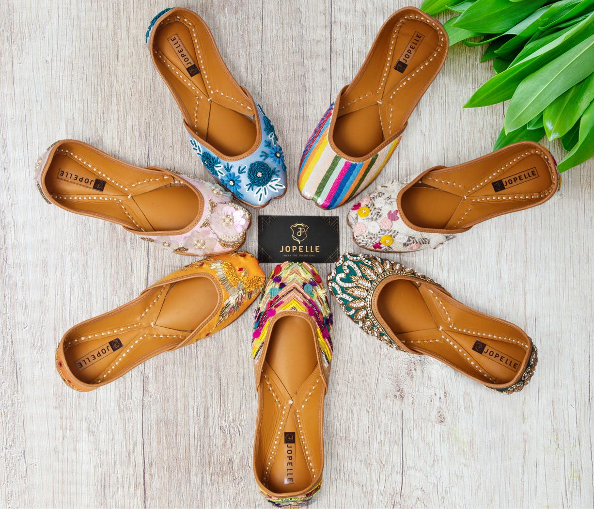 Jopelle | Leather Juttis | Kolhapuri | Ethinic Footwear