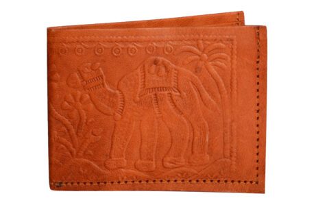Exquisite Camel Engraved Wallet